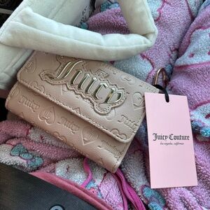 Juicy couture upgrade u trifold wallet in cafe